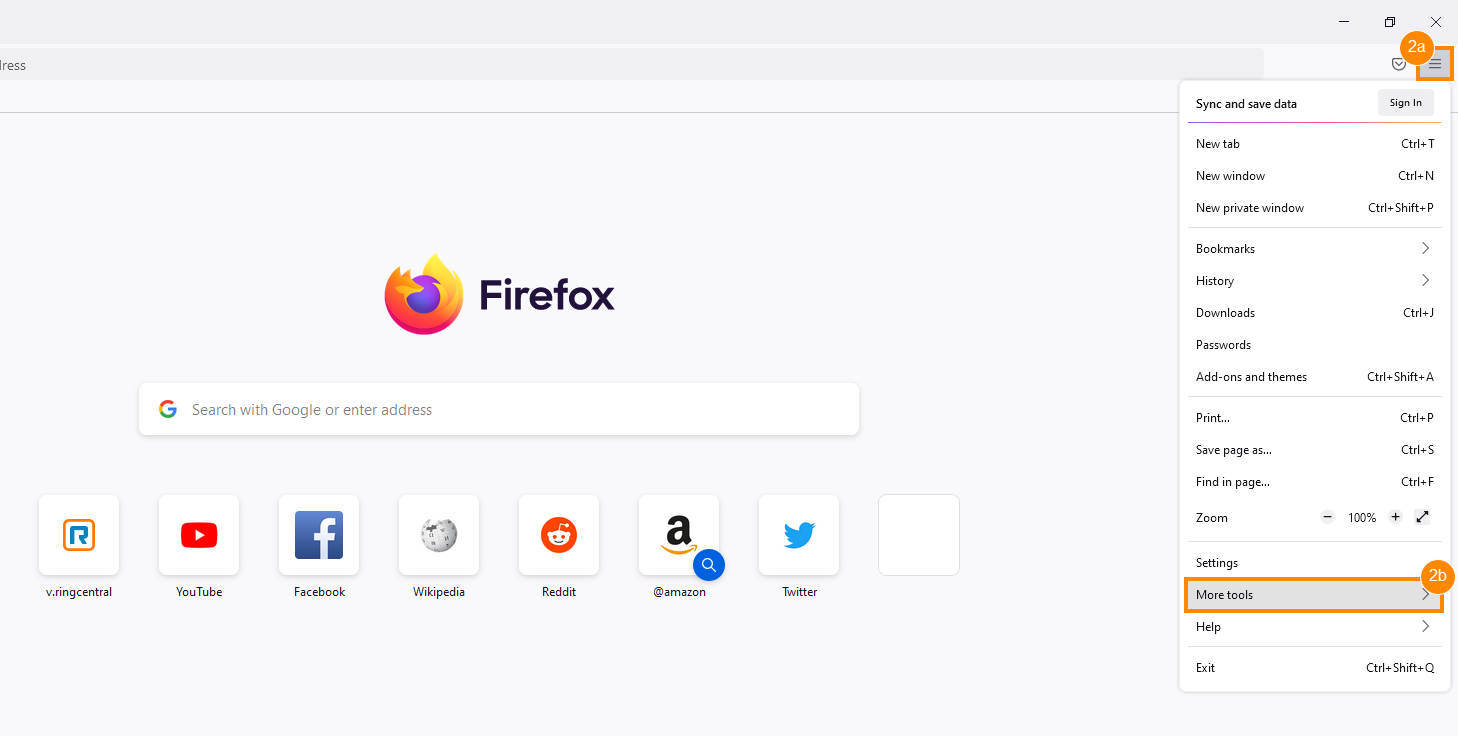 RingCentral Video Pro Firefox App Integration