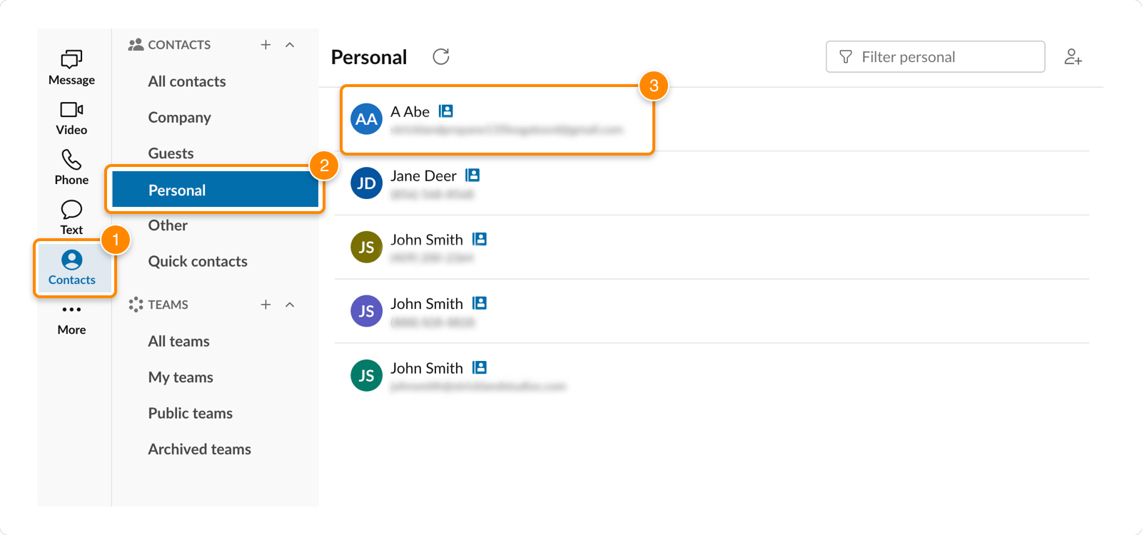 Find Your Shared Contacts in RingCentral - Tutorial