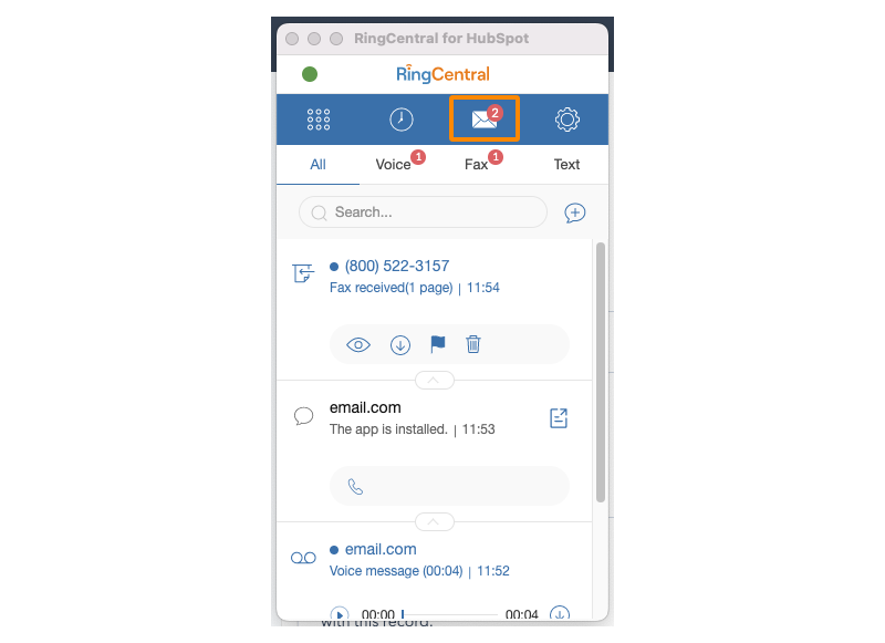 Manage Your Messages Inbox | RingCentral