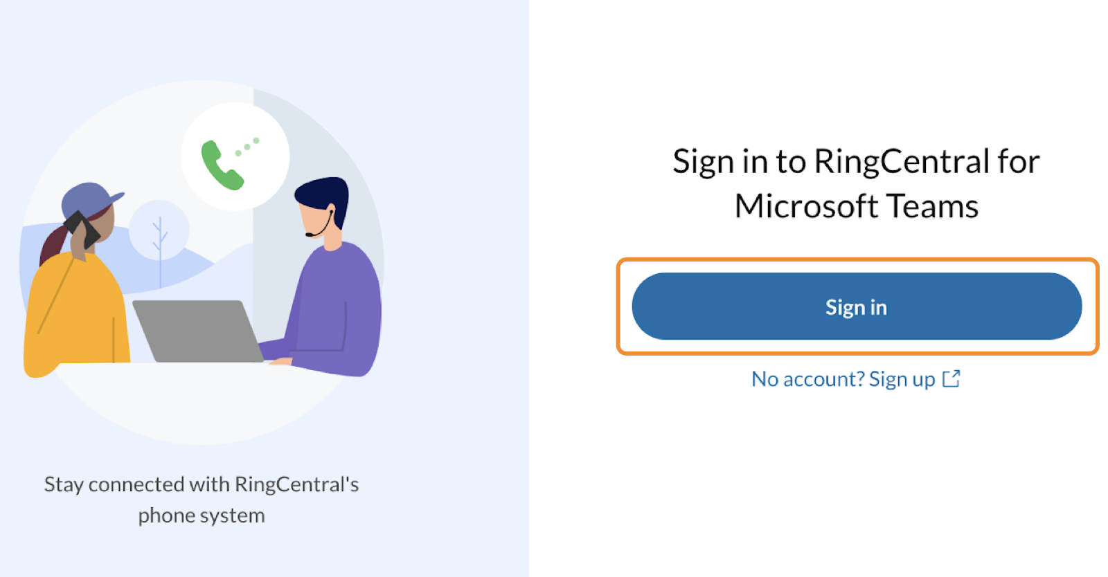 RingCentral Embedded App for Microsoft Teams