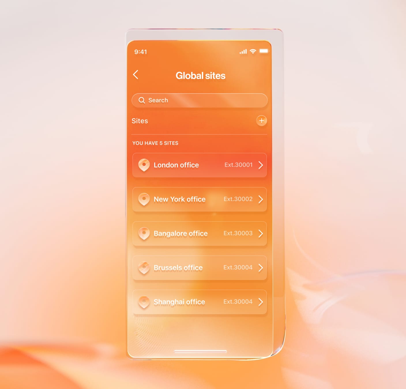 RingCentral's global sites feature unifies communication and connects your global offices.