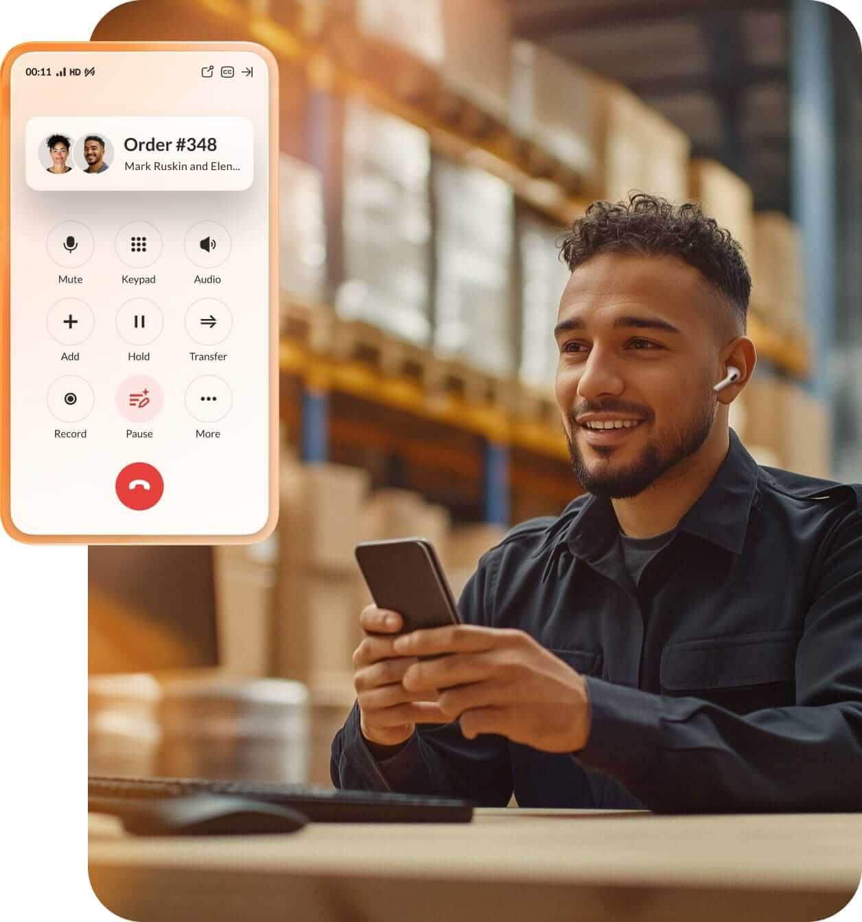 RingCentral’s Business Phone System shares insights like caller ID and more.