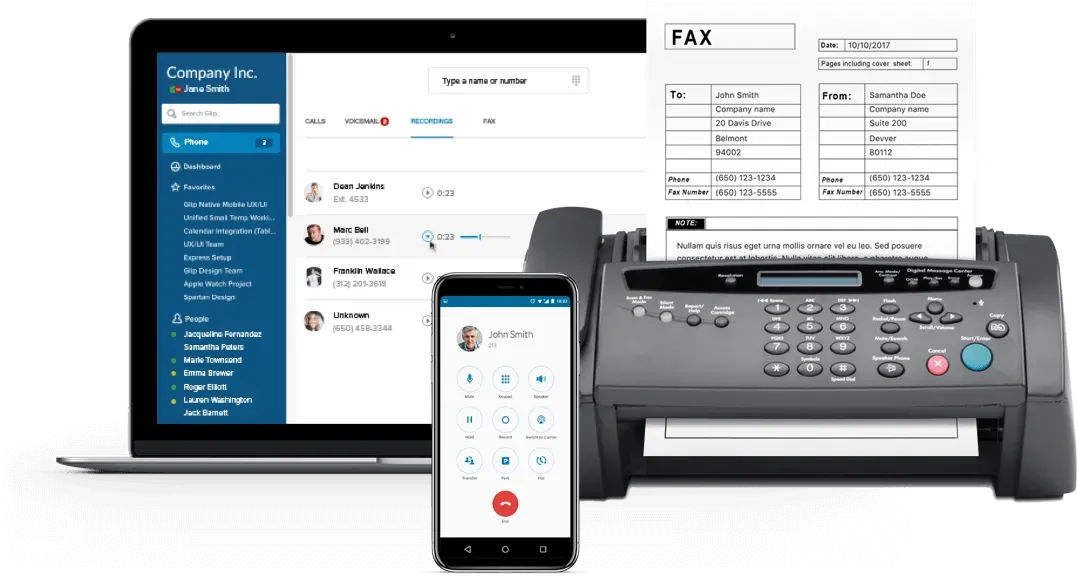 RingCentral efficient faxing