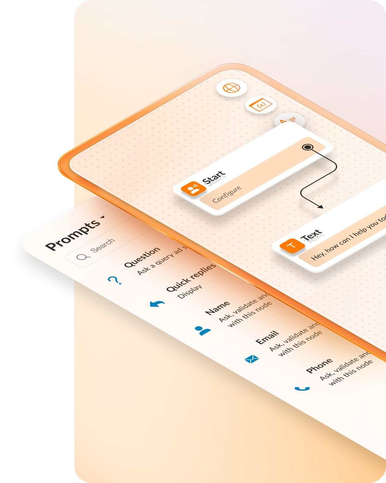  RingCentral’s IVA setup lets you easily configure workflows and prompts