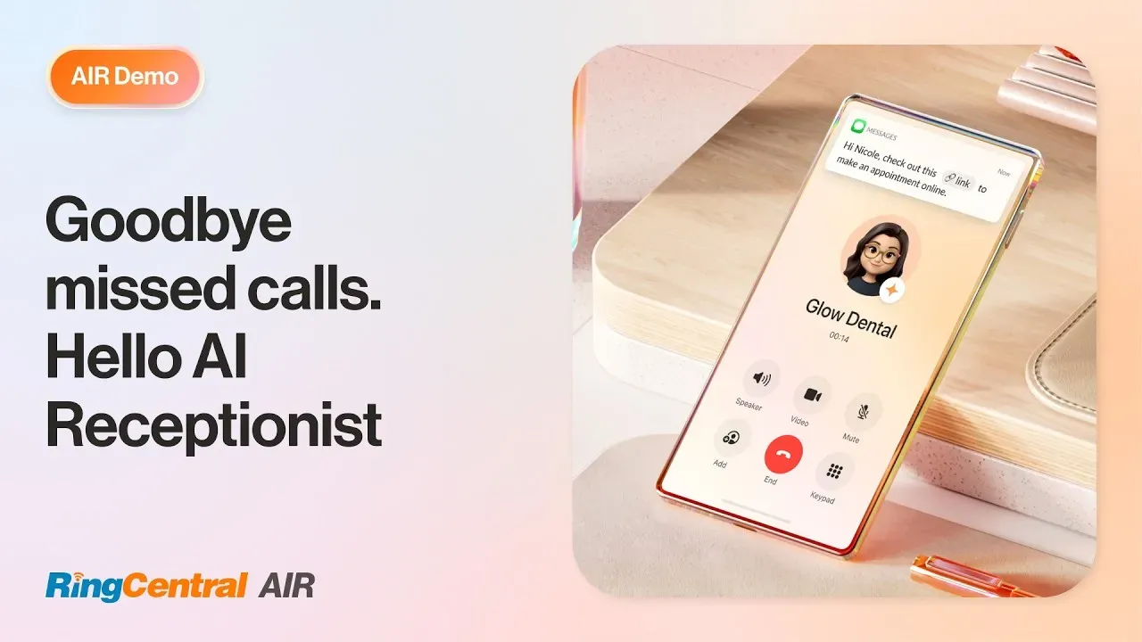 RingCentral AI Receptionist (AIR) | Demo
