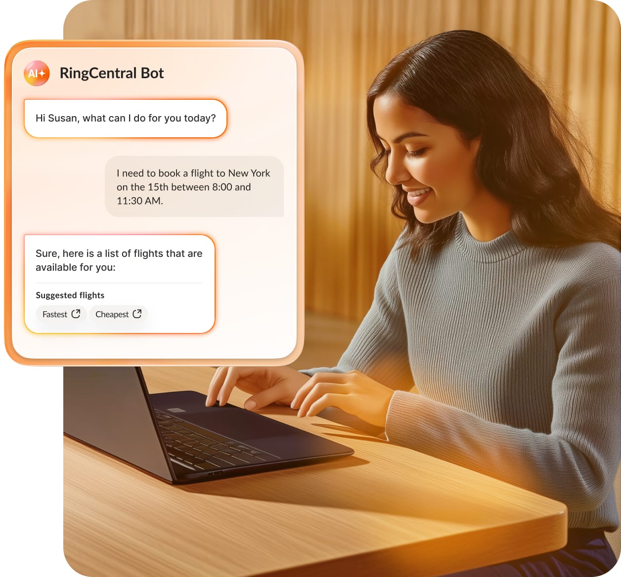 RingCX Intelligent Virtual Agent lets customers handle inquiries through self-service options