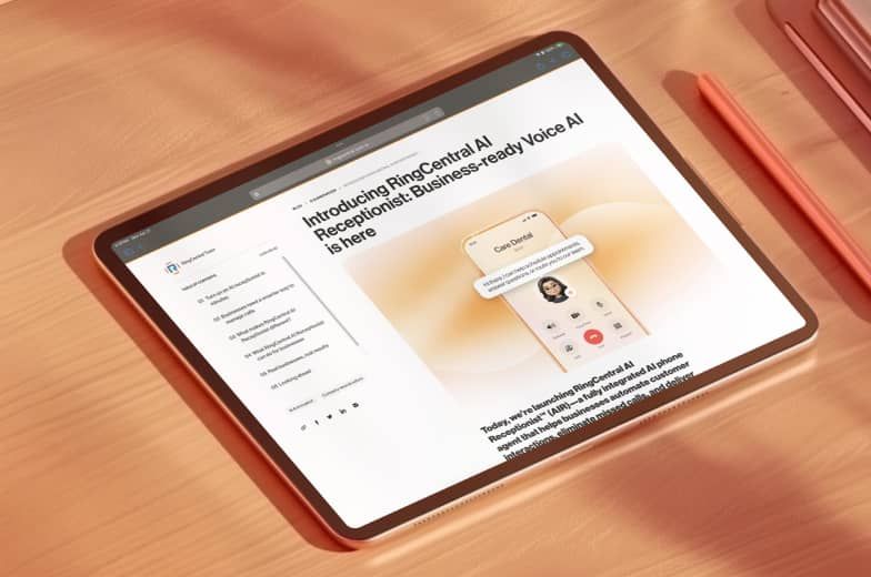 AI Receptionist article